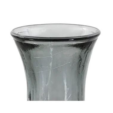 Wazon ARABE LOW z Recyklingowanego Szkła Dymnego 34x75 cm (PRODUKOWANY W HISZPANII)
